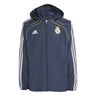 Veste Real Madrid Imperméable Adulte 2025 Bleu