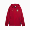 La veste rouge du Maroc signée Puma allie technicité et ferveur nationale.