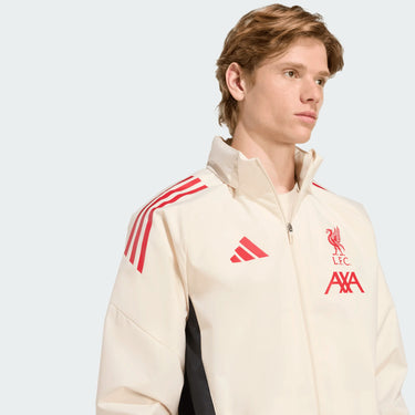 Veste Liverpool F.C. All Weather Tiro 25 Adulte 2025/26 Beige