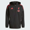 Veste Liverpool F.C. All Weather Tiro 25 Adulte 2025/26 Noir