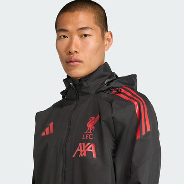 Veste Liverpool F.C. All Weather Tiro 25 Adulte 2025/26 Noir