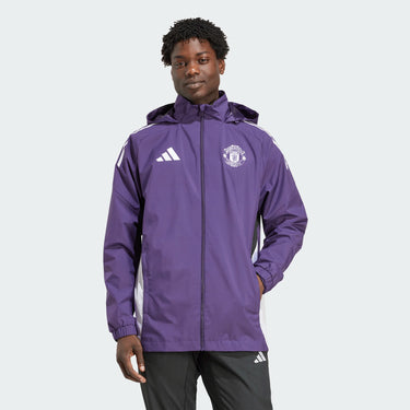 Veste Manchester United All Weather Tiro 25 Adulte 2025/26 Violet