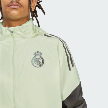 Veste Real Madrid All Weather Tiro 25 Homme 2025/26 Vert Clair