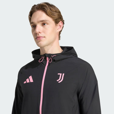 Veste Juventus Turin Vis Tech Tiro 25 Homme 2025/26 Noir-Rose