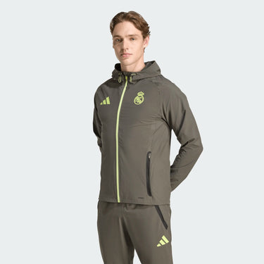 Veste Real Madrid Vis Tech Tiro 25 Homme 2025/26 Vert