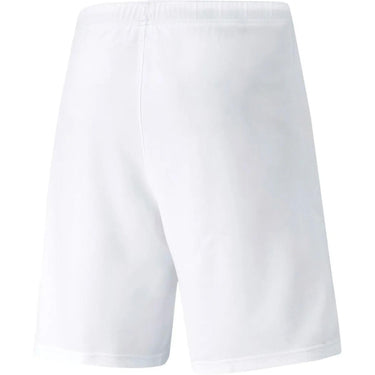 Puma teamRISE - Pantalón corto de entrenamiento para hombre, color blanco