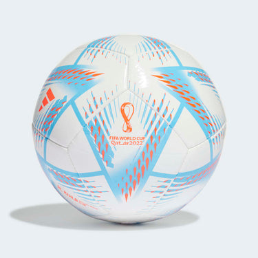Balón Adidas Al Rihla Club 2022/23 Blanco/Azul (Copa Mundial de la FIFA)