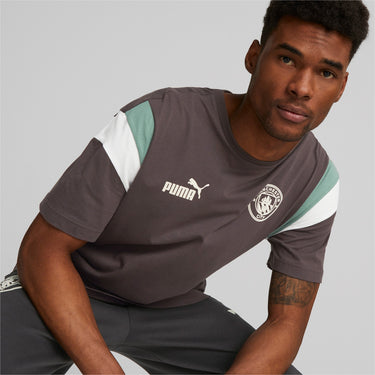 Manchester City ftblArchive Men's T-Shirt 2022/23 Gray