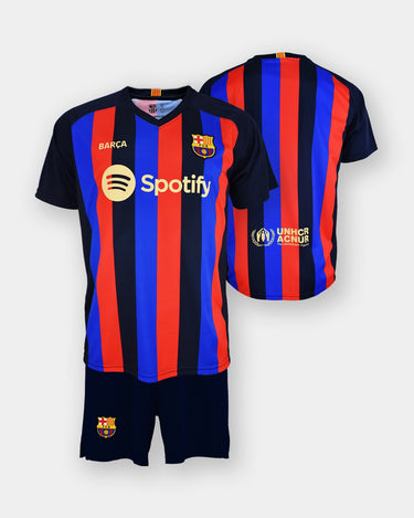 Camiseta primera equipación FC Barcelona Junior 2022/23 Roger's Replic –  Planet Foot